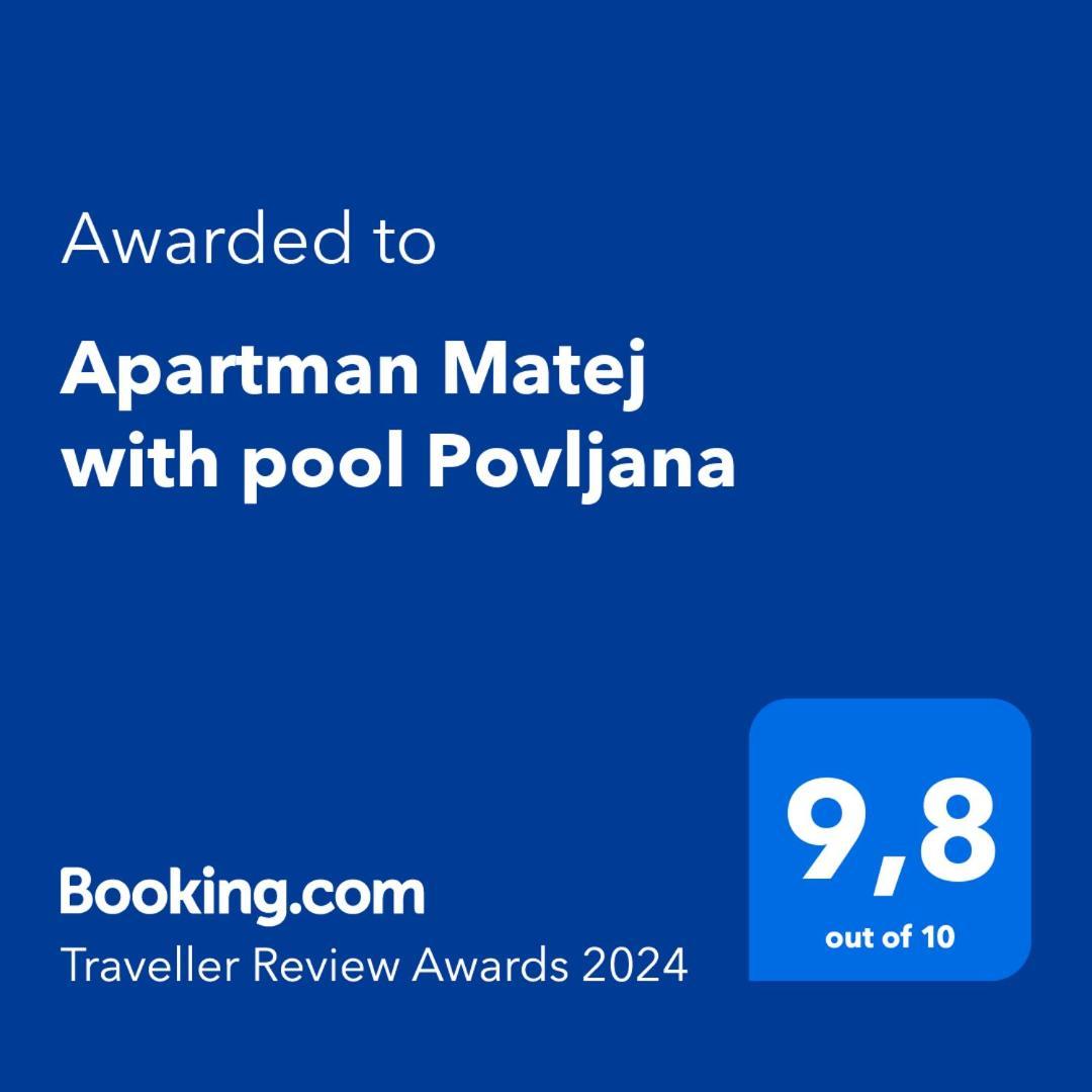 Apartman Matej With Pool Povljana Exterior photo